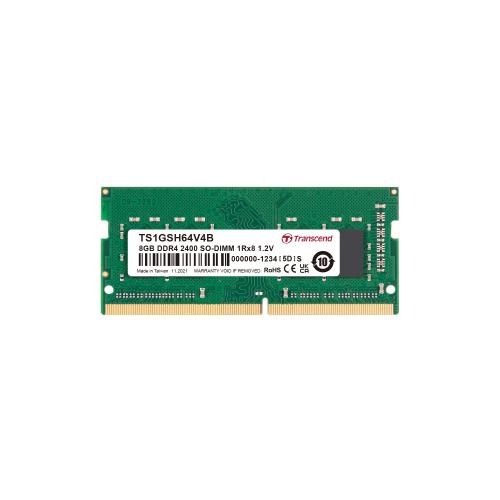 ノートPC用メモリ 8GB (8GB×1枚) DDR4-2400 PC4-19200 SO-DIMM Transcend製